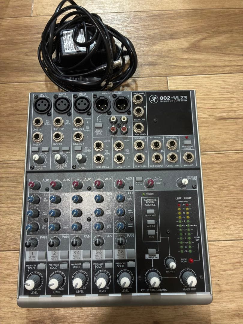 MACKIE 802-VLZ3 マイク/ラインミキサー