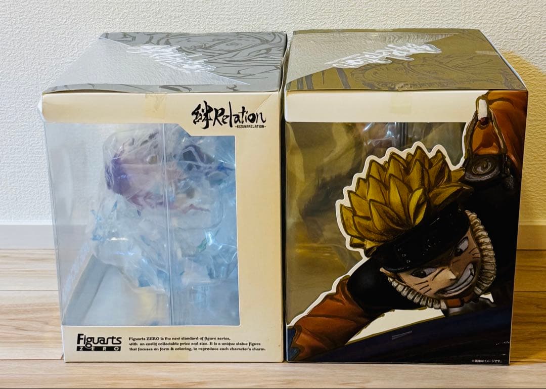 フィギュアーツ ZERO 絆relation　うずまきナルト　うちはサスケ