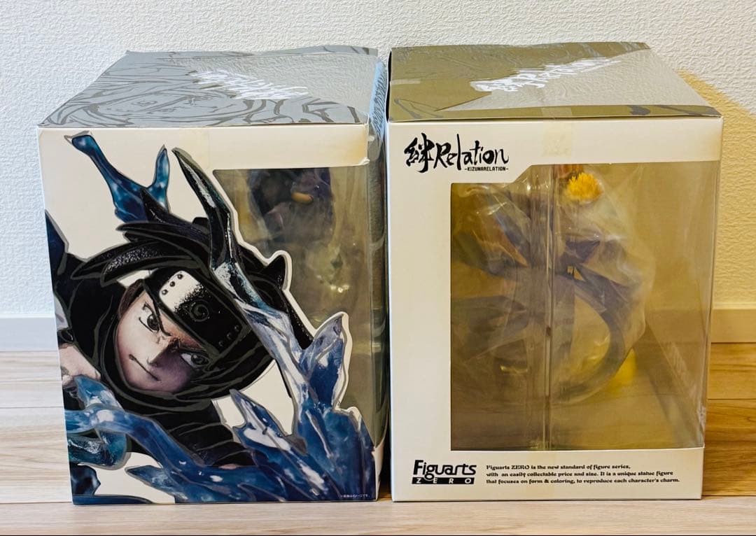 フィギュアーツ ZERO 絆relation　うずまきナルト　うちはサスケ