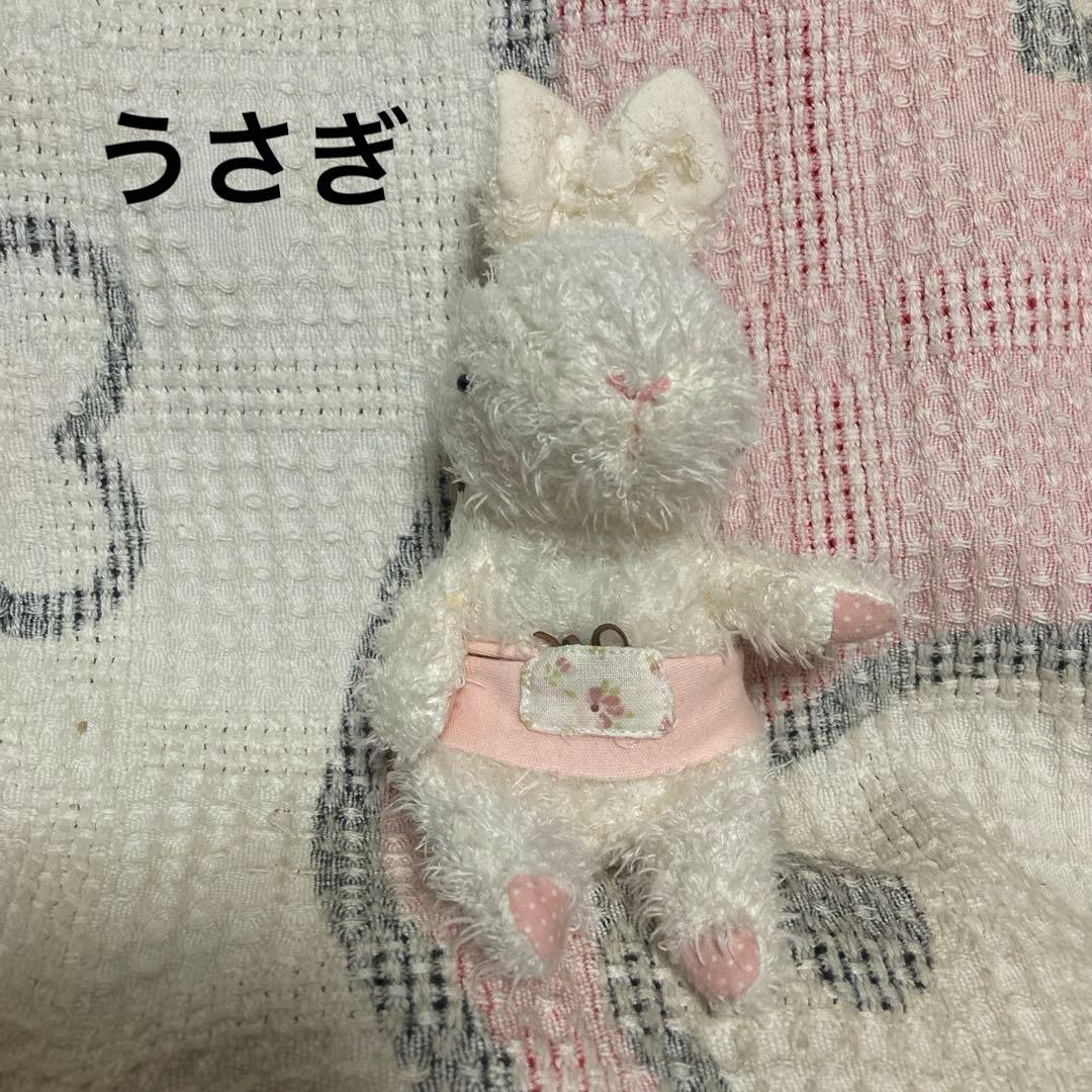 モンスイユ　ブラマンジェ　うさぎ＆ぶた＆はりねずみ＆ひよこ　6こ　ぬいぐるみ