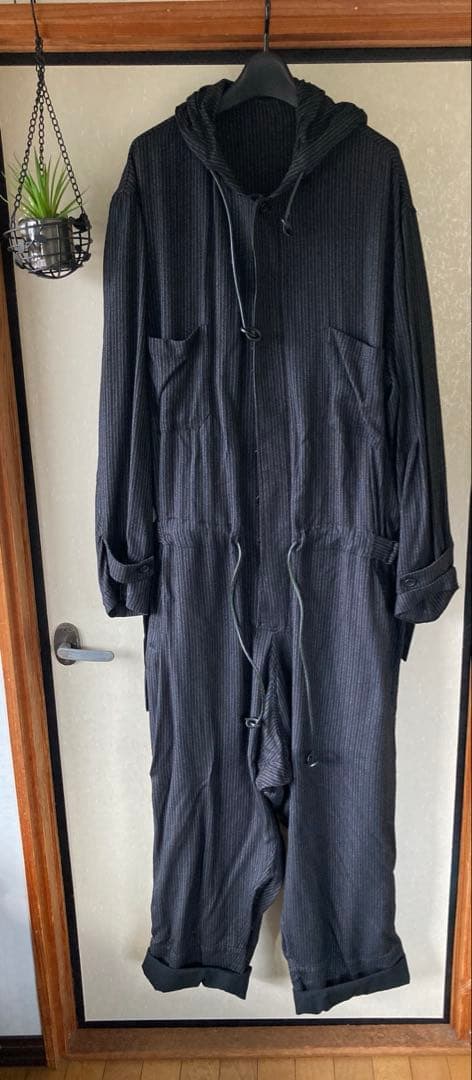 23SS Yohji Yamamoto ジャンプスーツ サイズ1