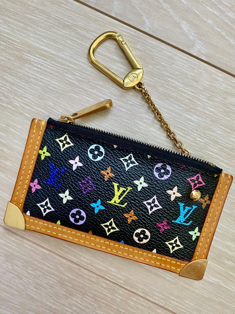 Louis Vuitton ポシェットクレ　マルチカラー ケース　中古