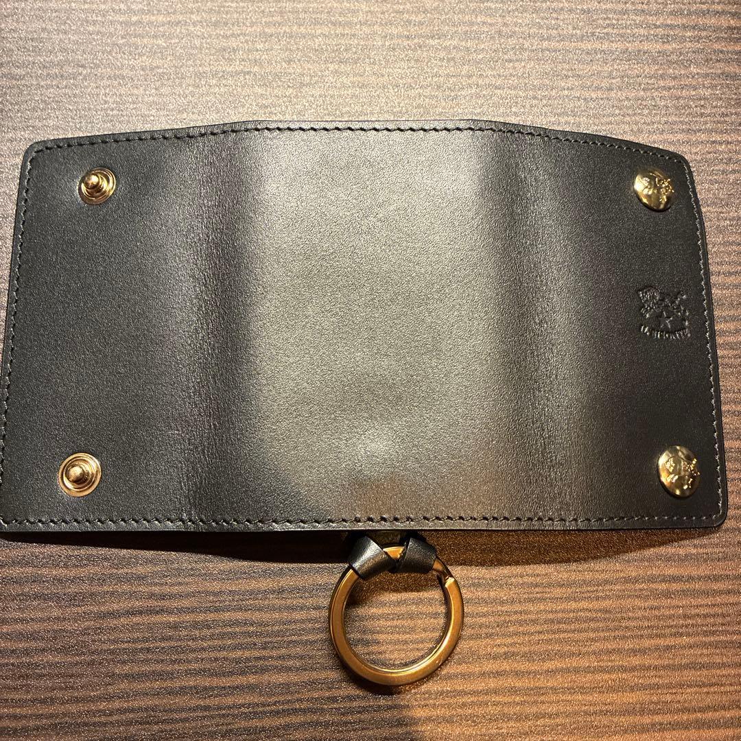 IL BISONTE イルビゾンテ６連ブラックキーケース