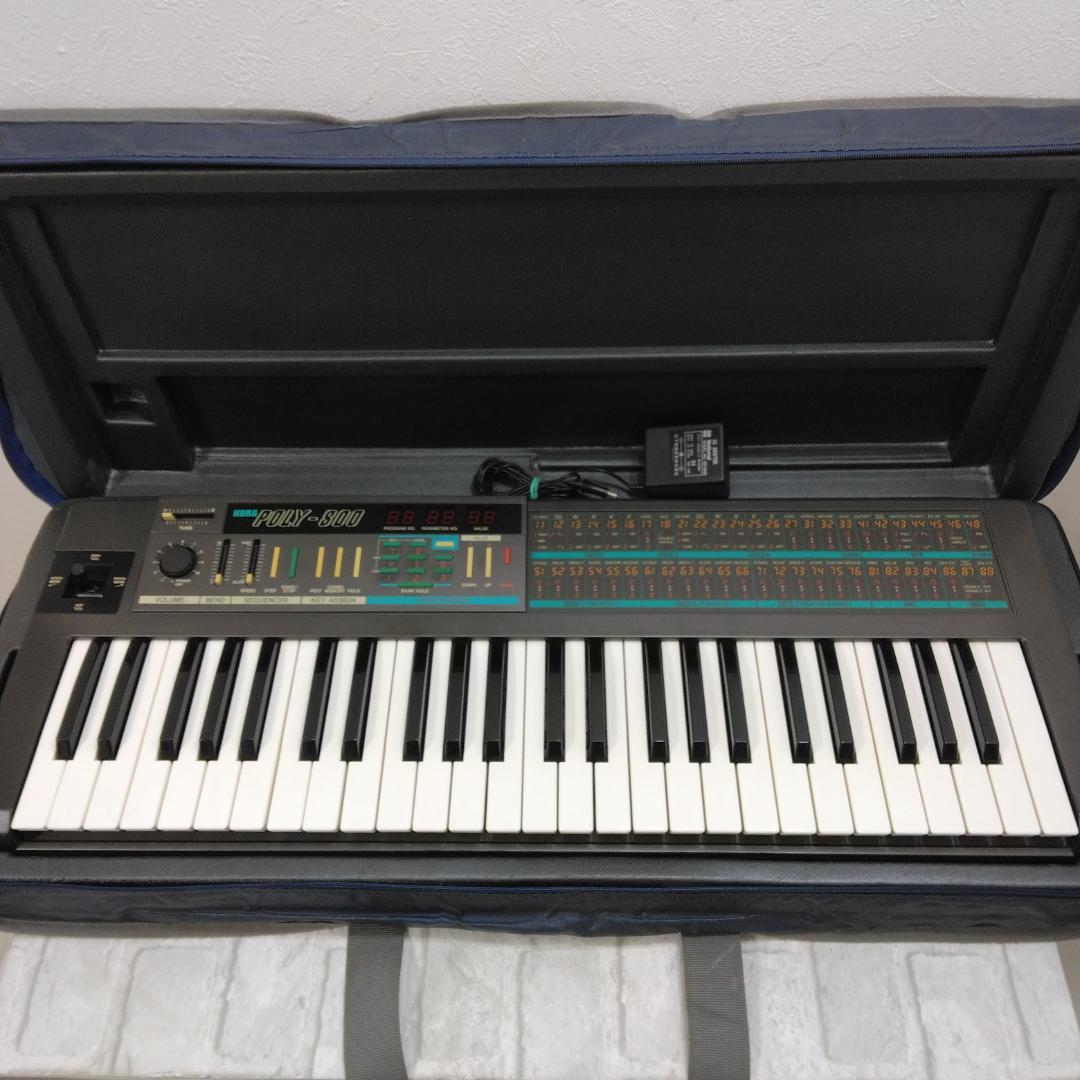 ジャンク KORG POLY-800 シンセサイザー 中古現状品