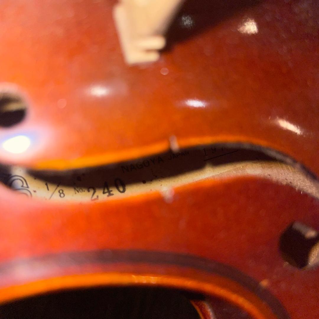 Suzuki No.240 1/8 スズキ バイオリン -x934-