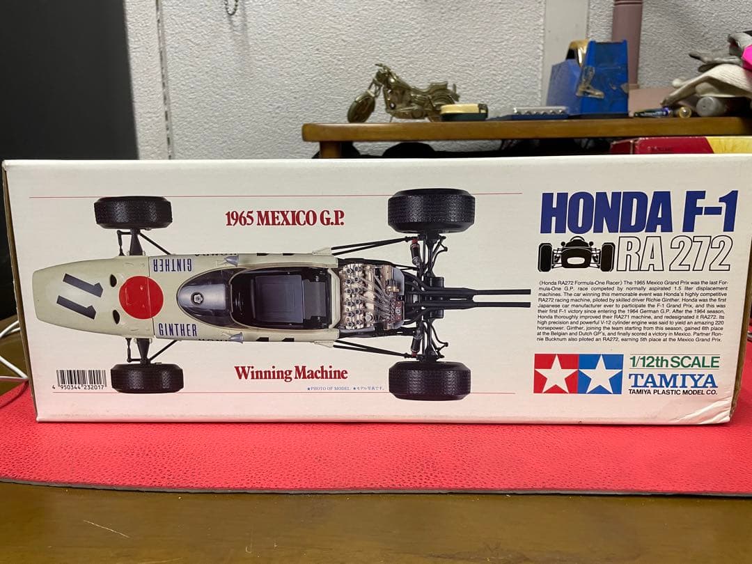 TAMIYA 1/12 ホンダF1 RA272 完成モデル
