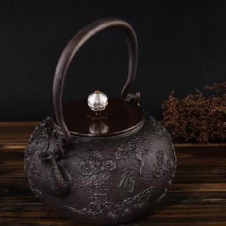 鉄器 急須 伝統工芸 手作り 鉄分補給 鉄瓶　YZS-037