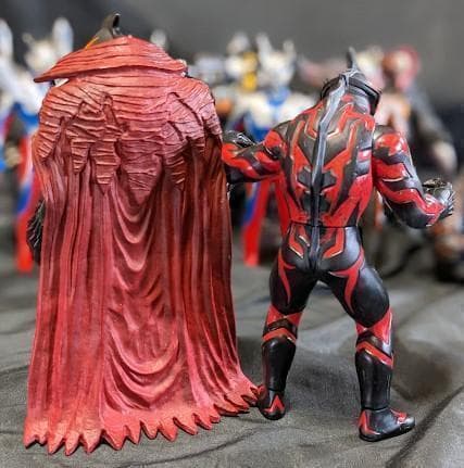 ウルトラマンゼロ＆カイザーベリアル＆ＥＸゴモラ（バンダイ）ソフビ12体セット