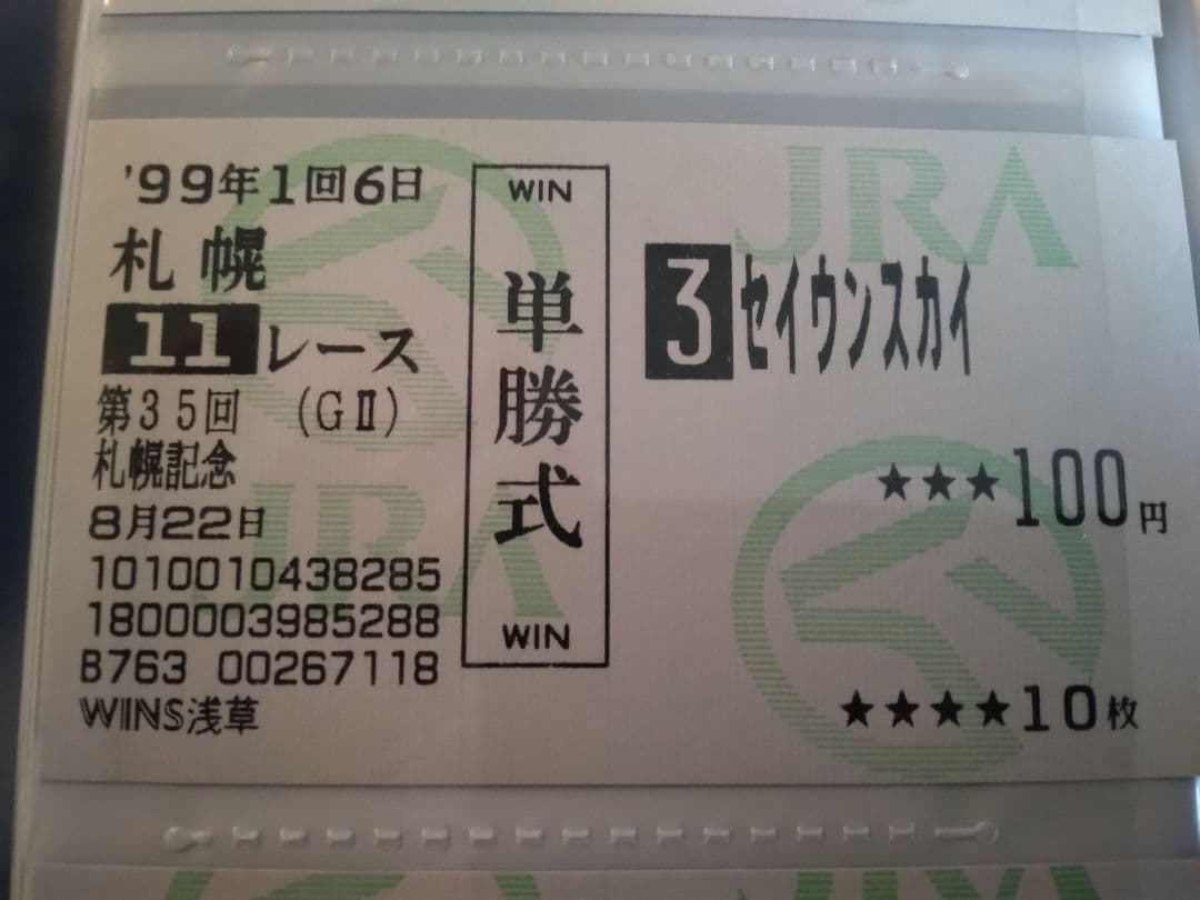 セイウンスカイ　札幌記念