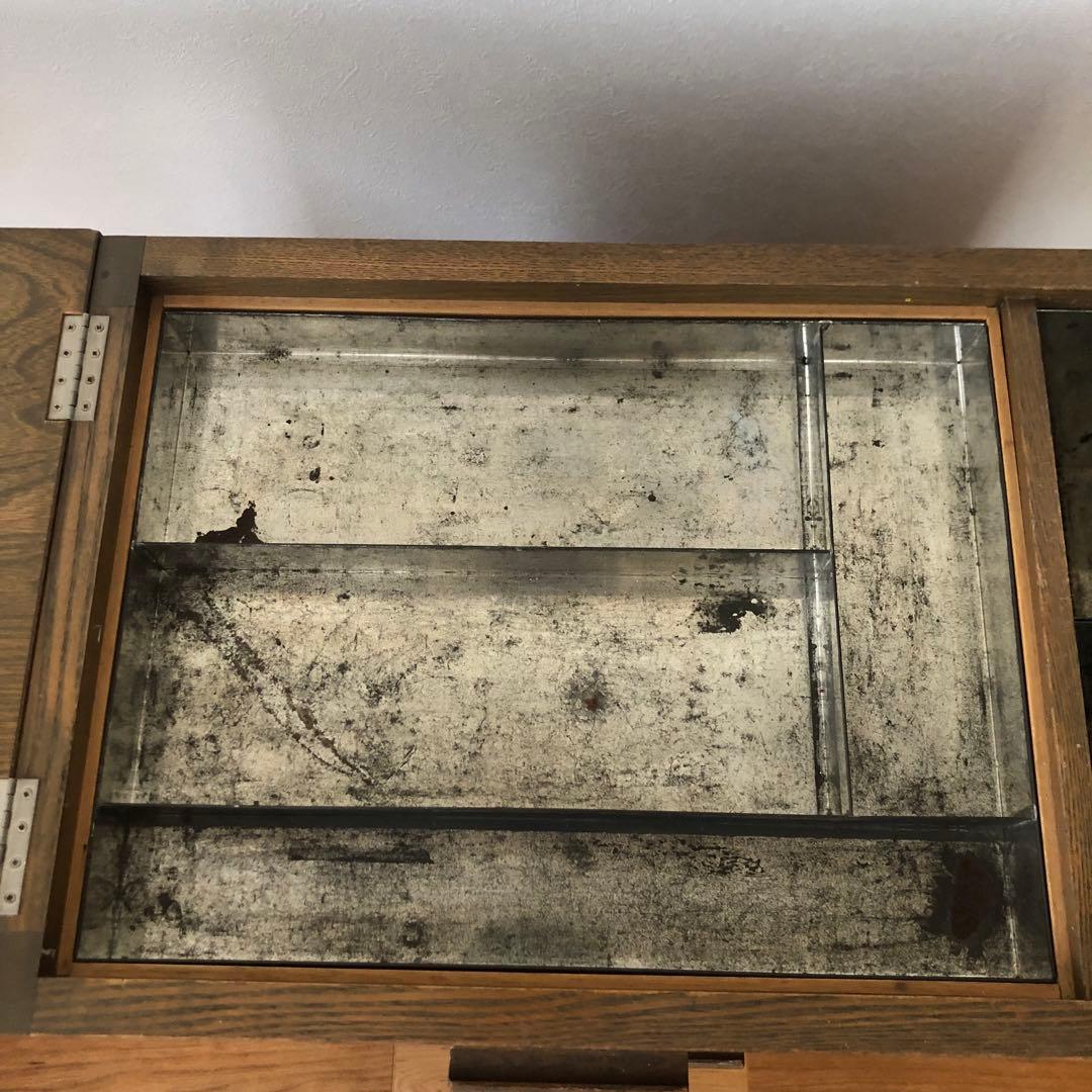 【高級】ホルベイン社製　アトリエキャビネット　木製　キャスター付き