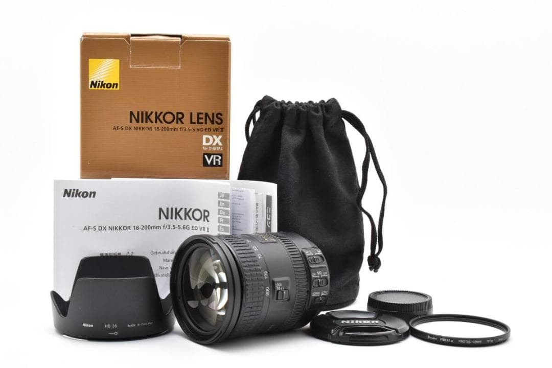 ■ 美品 ■ ニコン　Nikon AF-S 18-200mm F3.5-5.6G