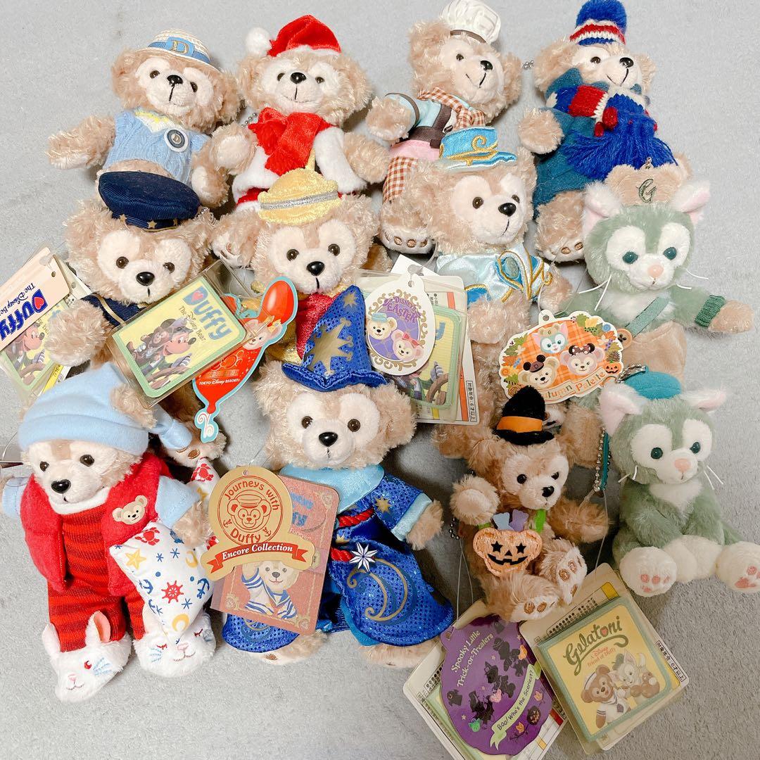 ダッフィー ジェラトーニ ぬいぐるみバッジ