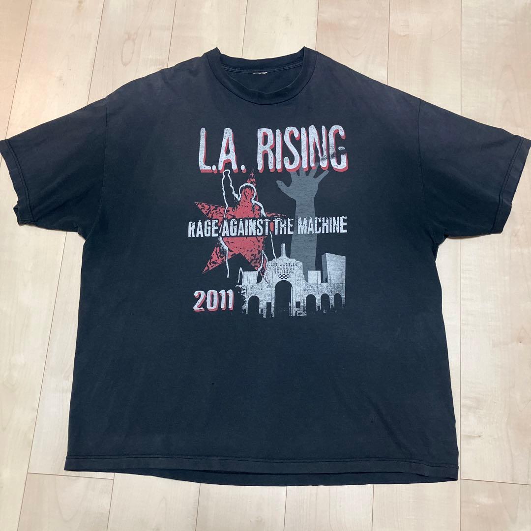 トップス RAGE AGAINST THE MACHINE L.A RISING Tee