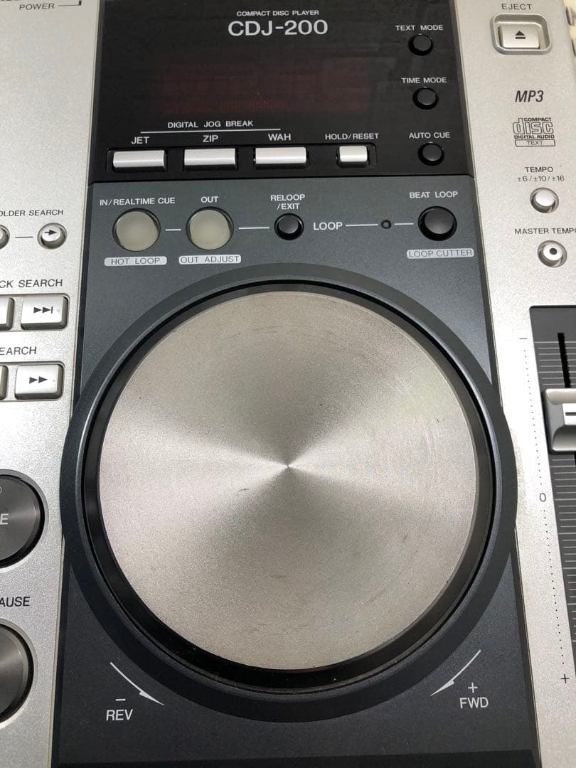 Pioneer dj パイオニア　CDJ-200 レンズクリーニング