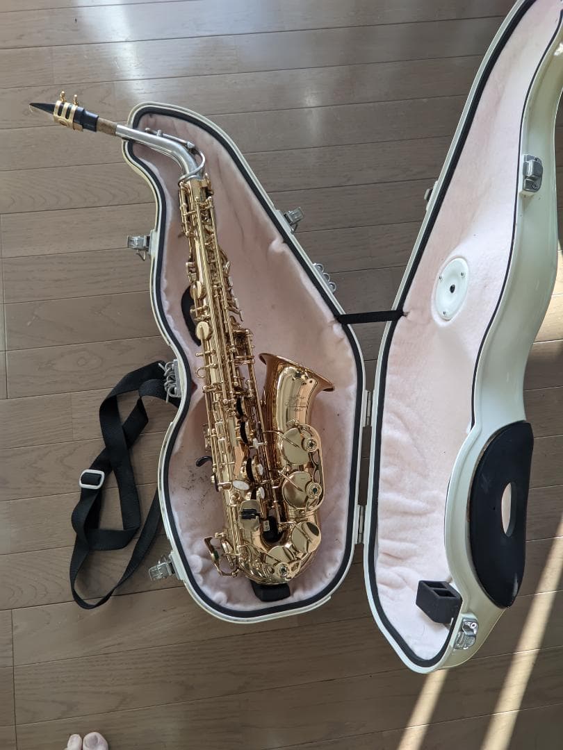 ZEN-ON BEST BRASS e-Sax アルト 消音器 動作OK