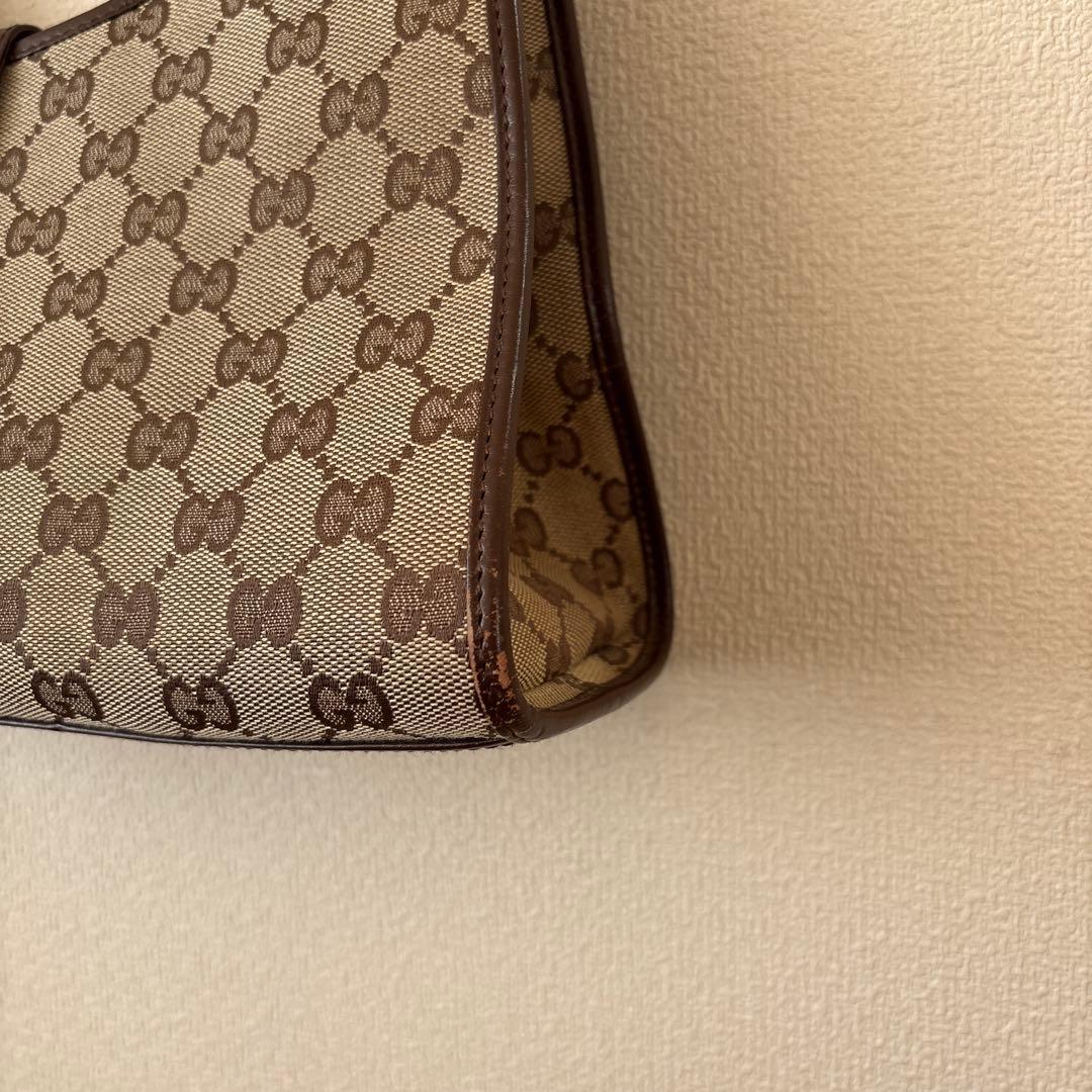 GUCCI ジャッキーショルダーバッグ キャンバス/レザー50108