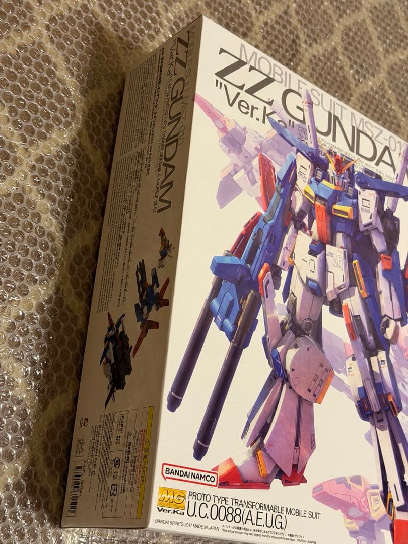 新品 ガンプラ MG 1/100 ZZダブルゼータガンダム Ver.Ka プラモ