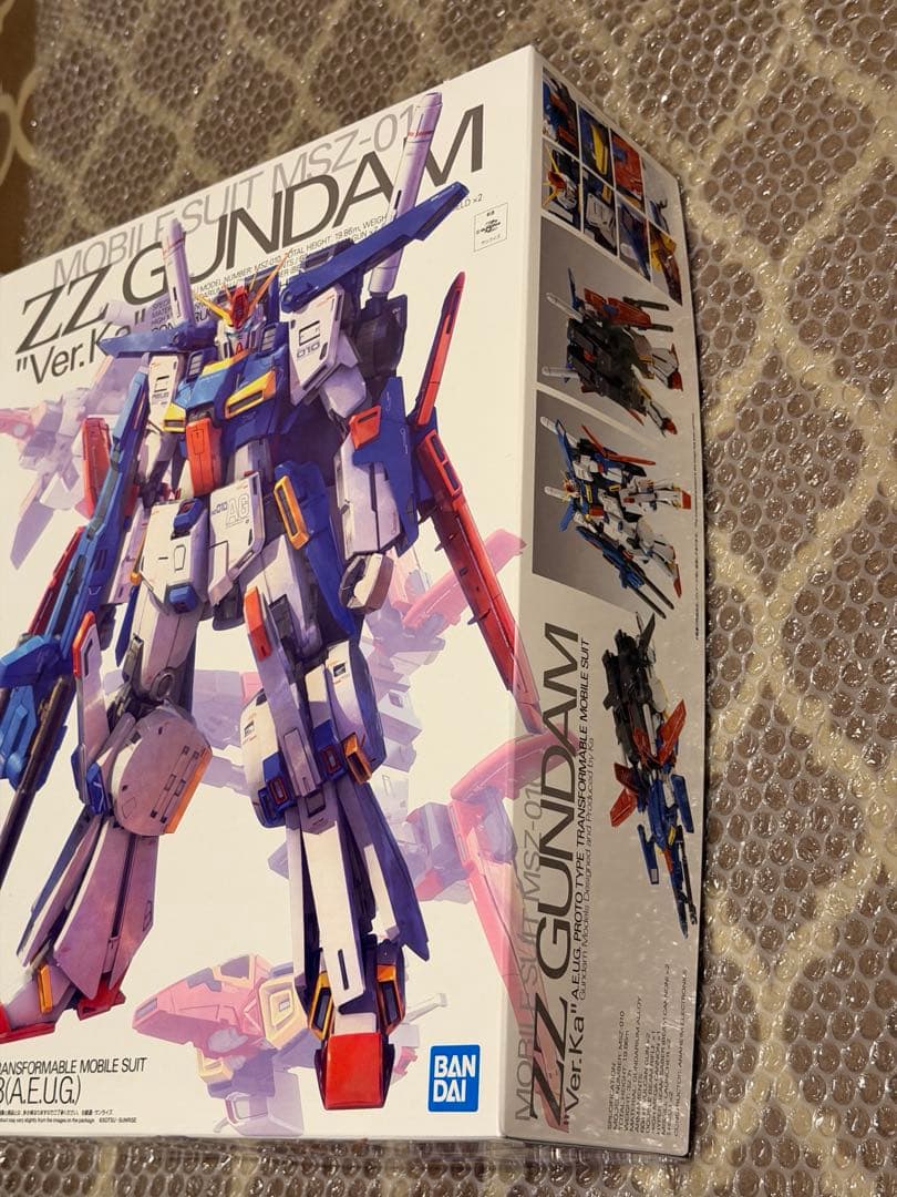 新品 ガンプラ MG 1/100 ZZダブルゼータガンダム Ver.Ka プラモ