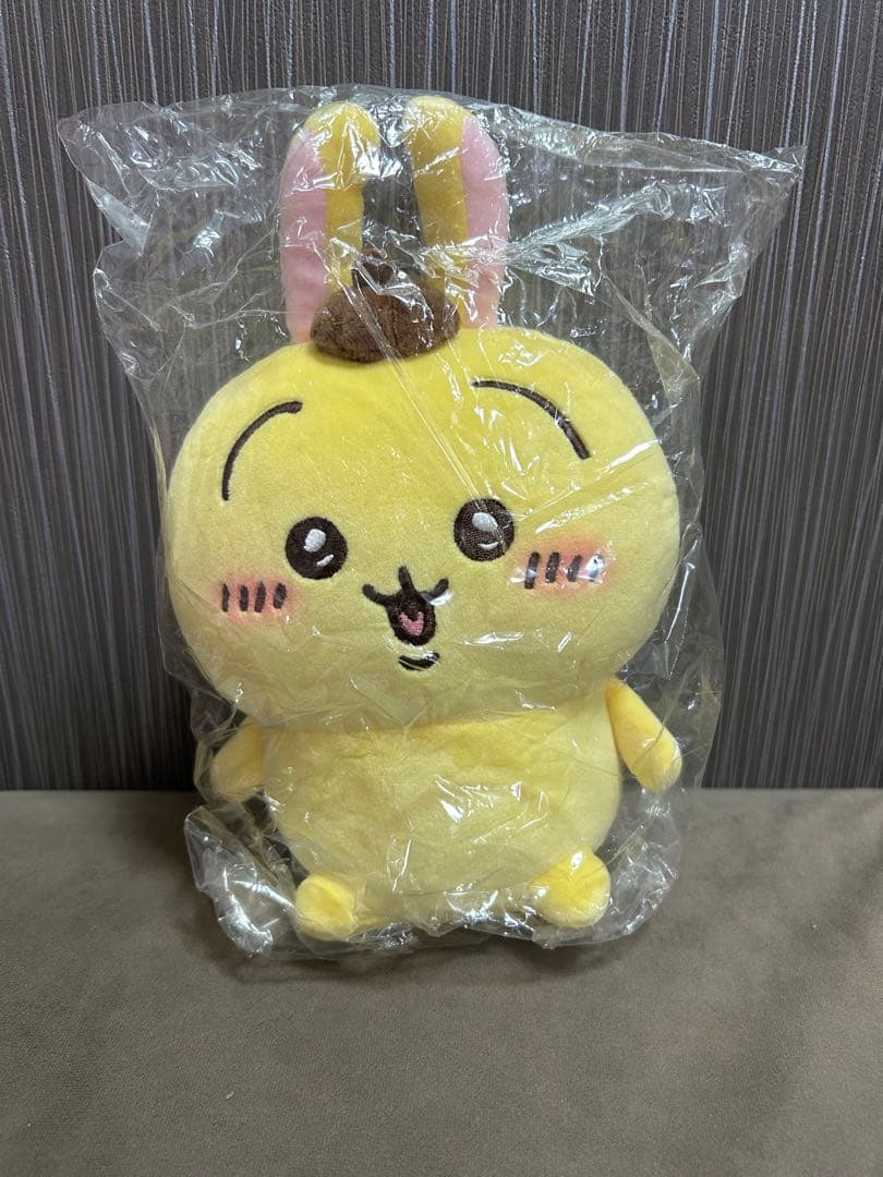 ちいかわ×サンリオ　コラボ　マスコット　ぬいぐるみ　セット　（うさぎ・プリン）