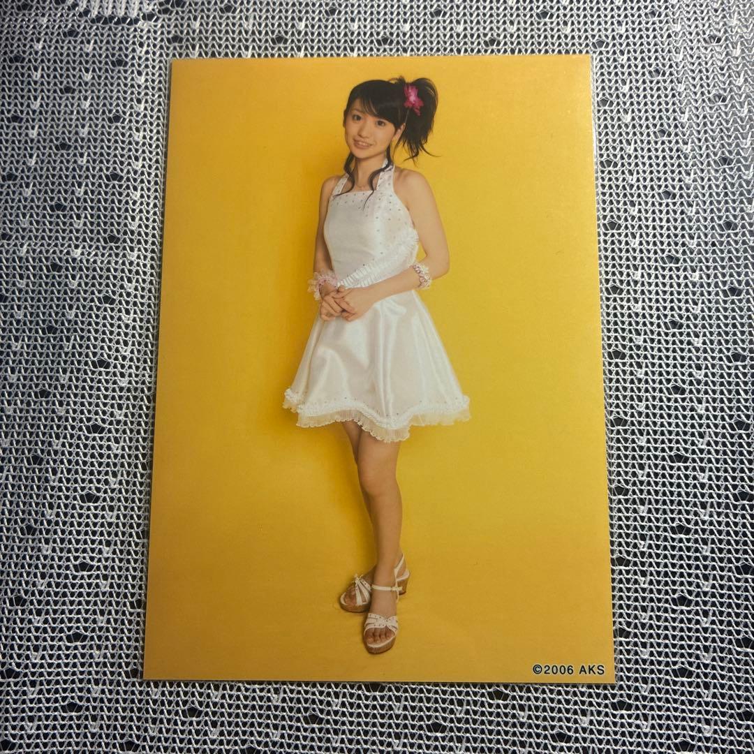 2006年 大島優子　白ドレス　ガチャ　aks 初期　生写真