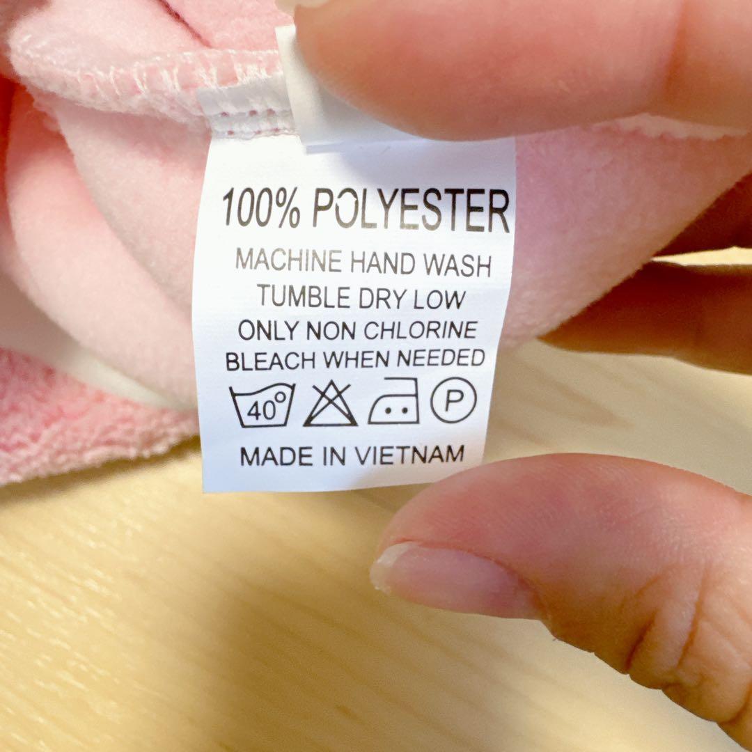 ☘️ 犬 ピンク 白 白淵 ふわふわ 服 ドッグウエェア ペットウェアL