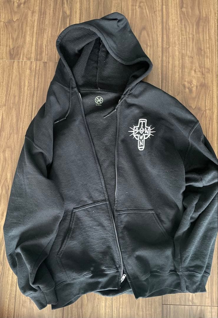 TheBONEZ ジップパーカー SUNTOWN