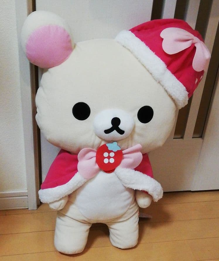 コリラックマのいちご　ぬいぐるみ XL プレミアム 全長約50cm　コリラックマ
