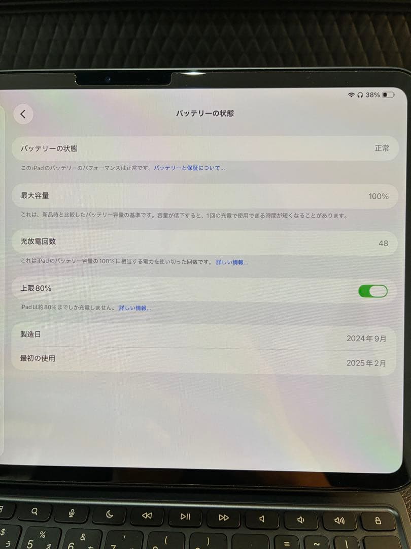 【美品】iPad Pro M4 11インチ 256GB WiFiモデル