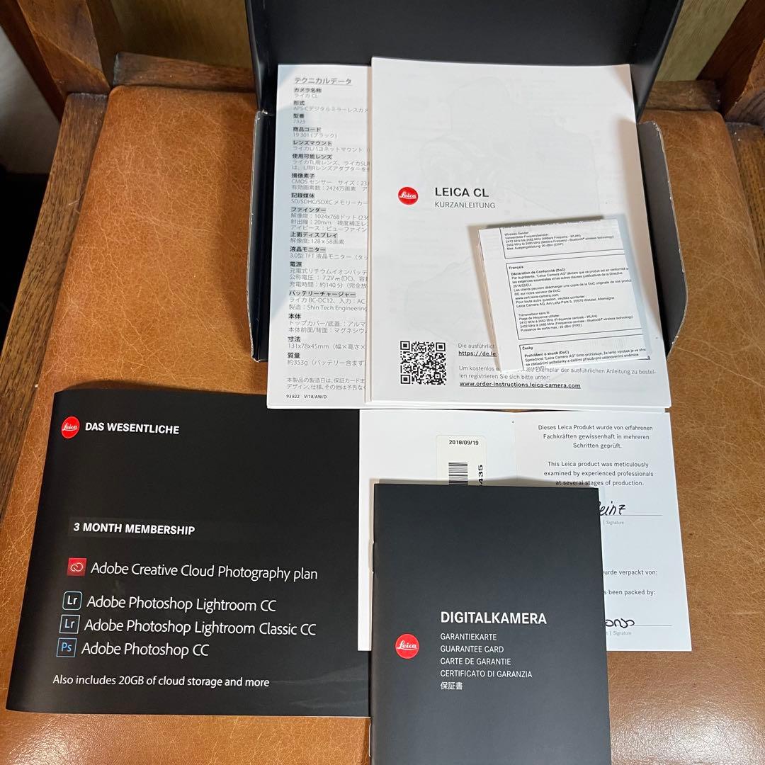 お値下げ不可 新品 ライカ デジタルカメラ ライカCL 1930