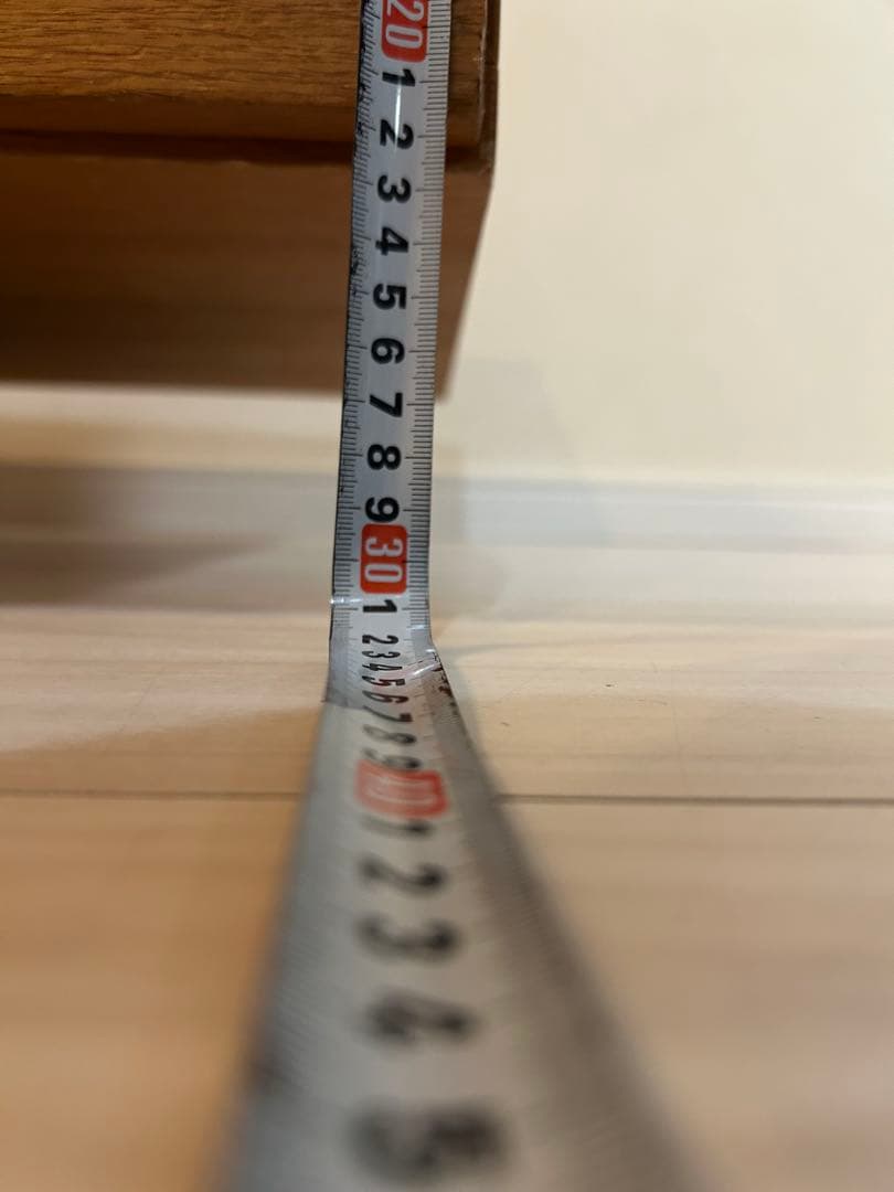 ブラウン木製テレビ台