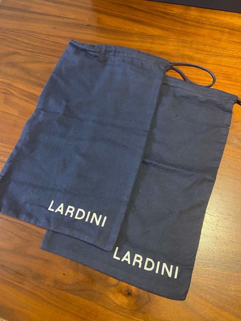 LARDINI ドレスシューズ 黒 レザー