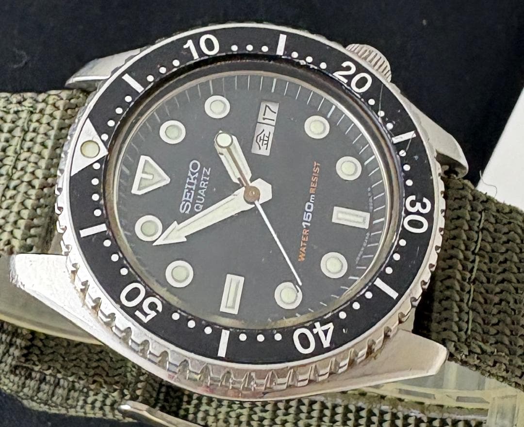 684/稼働 82年 セイコー 6458-6000 オールド ダイバー クオーツ