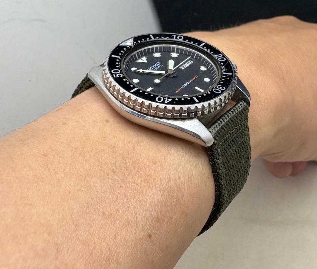 684/稼働 82年 セイコー 6458-6000 オールド ダイバー クオーツ