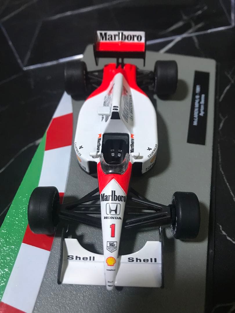 希少　F1マシンコレクション　マクラーレンホンダ　MP4/6 マルボロ仕様　セナ