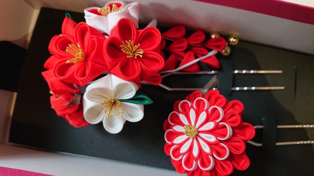 七五三　かんざし・かのこセット【京都 おはりばこ】