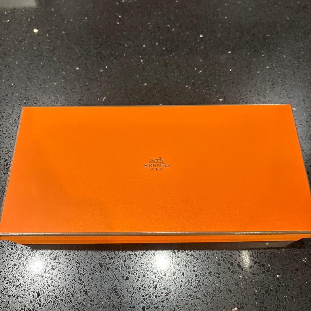 HERMES タオルハンカチセット ピンク ブルー