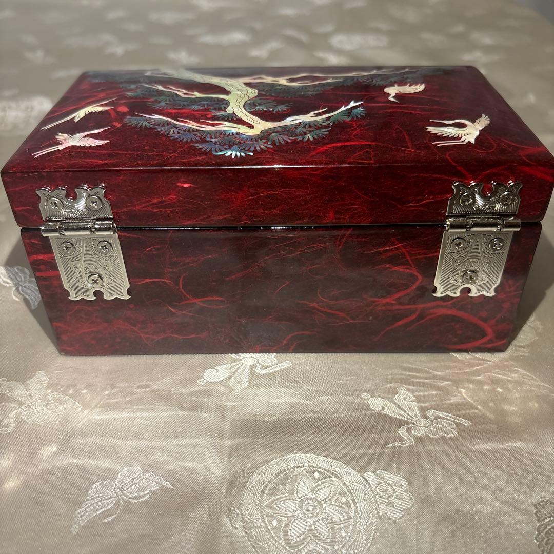 高級ジュエリーボックス⭐︎韓国伝統工芸の螺鈿細工⭐︎