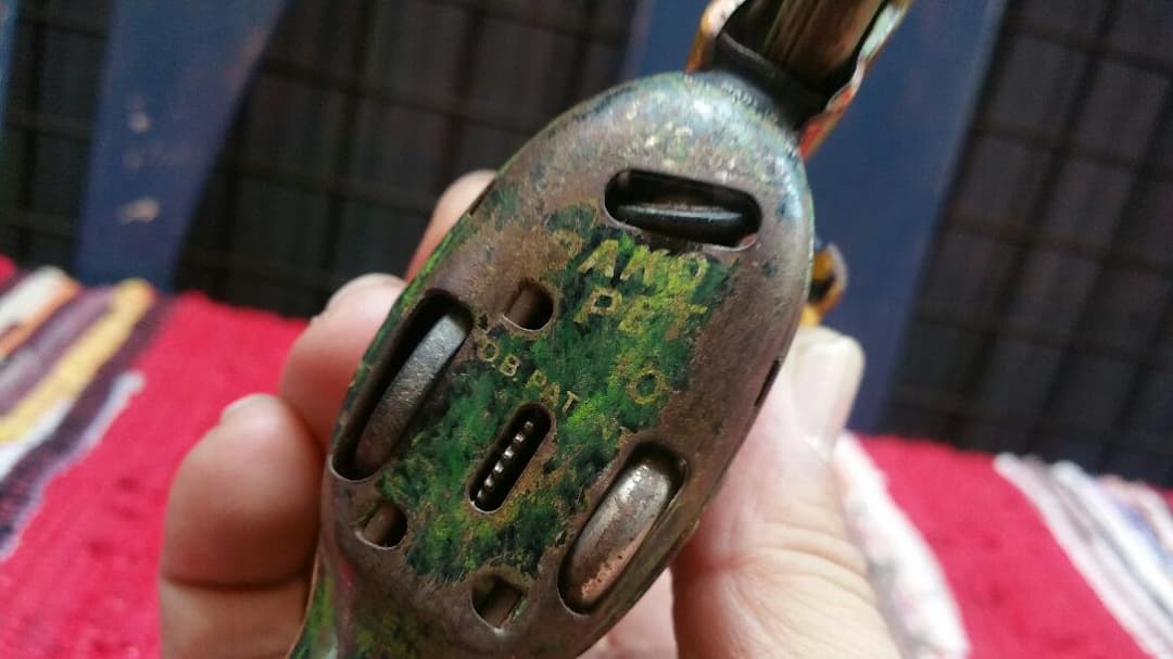 本物　ブリキモーターサイクルTOY