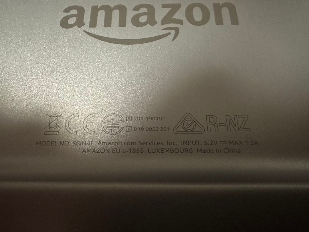 Amazon Kindle Oasis 第10世代