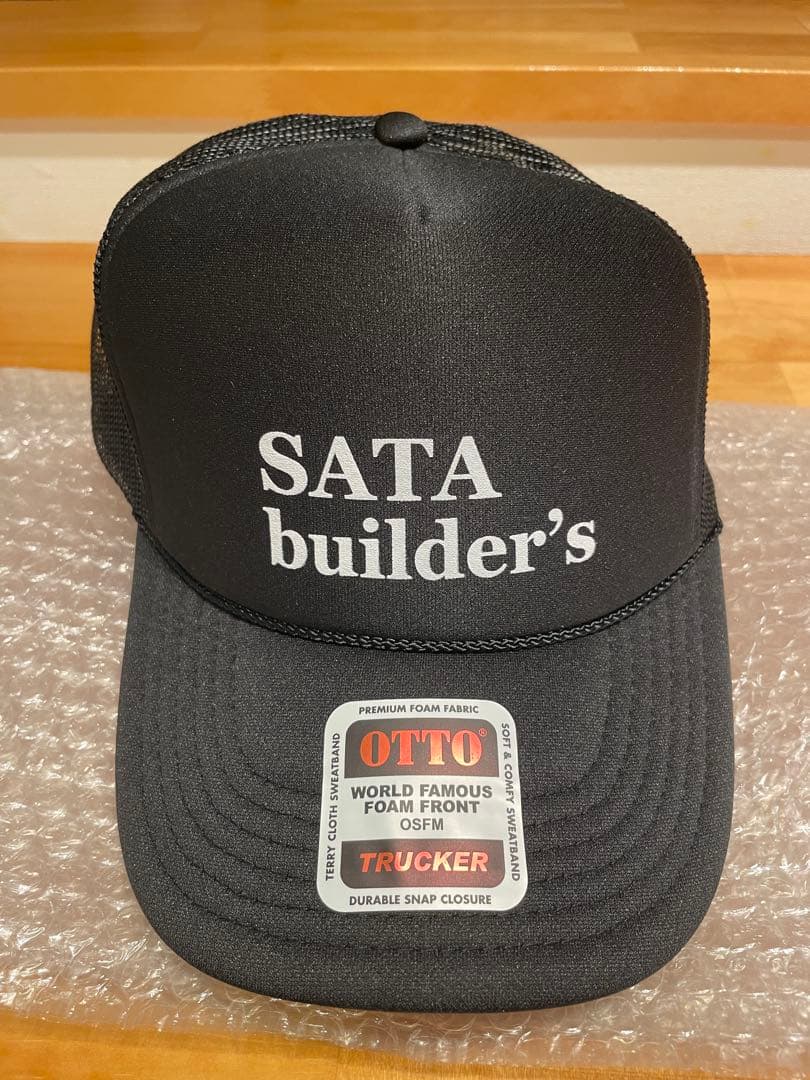 SATA builder's メッシュキャップ　ブラック　佐田ビルダーズ