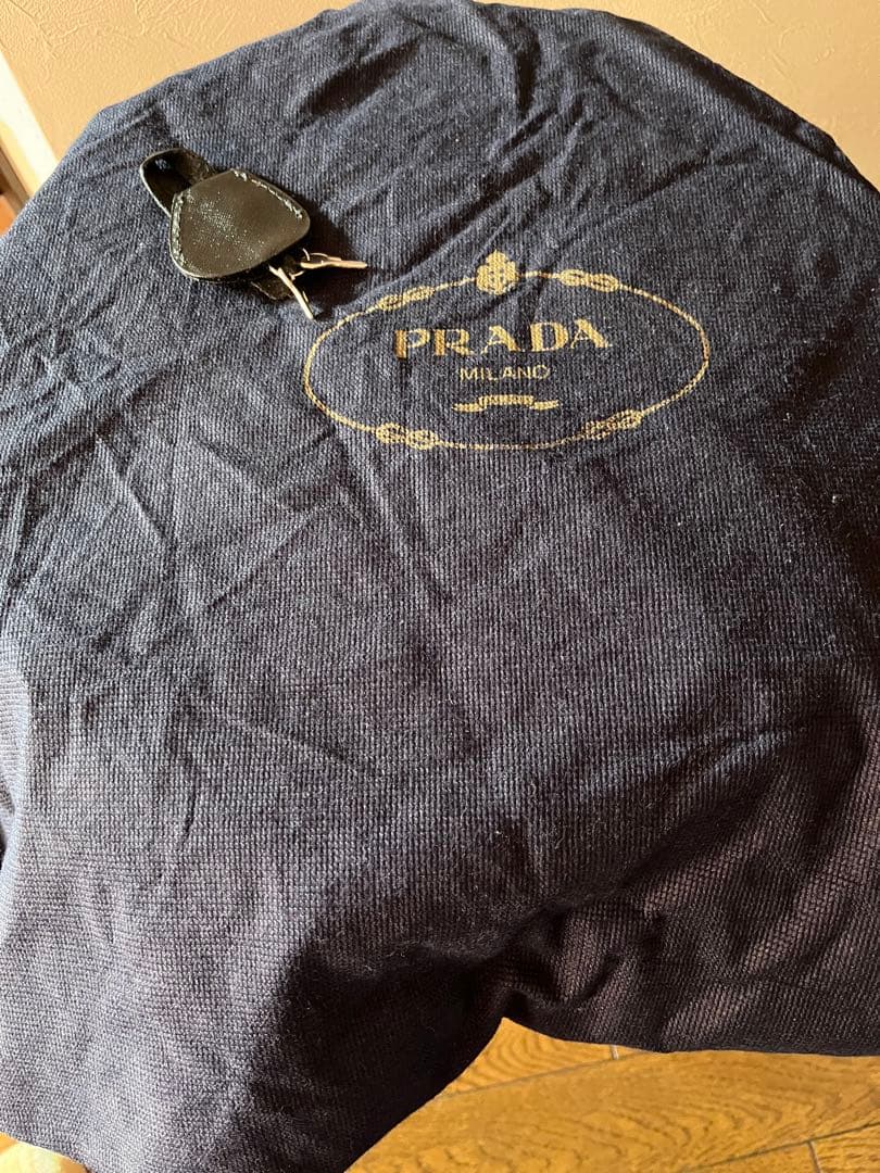 PRADA ボストンバッグ ブラック レザー