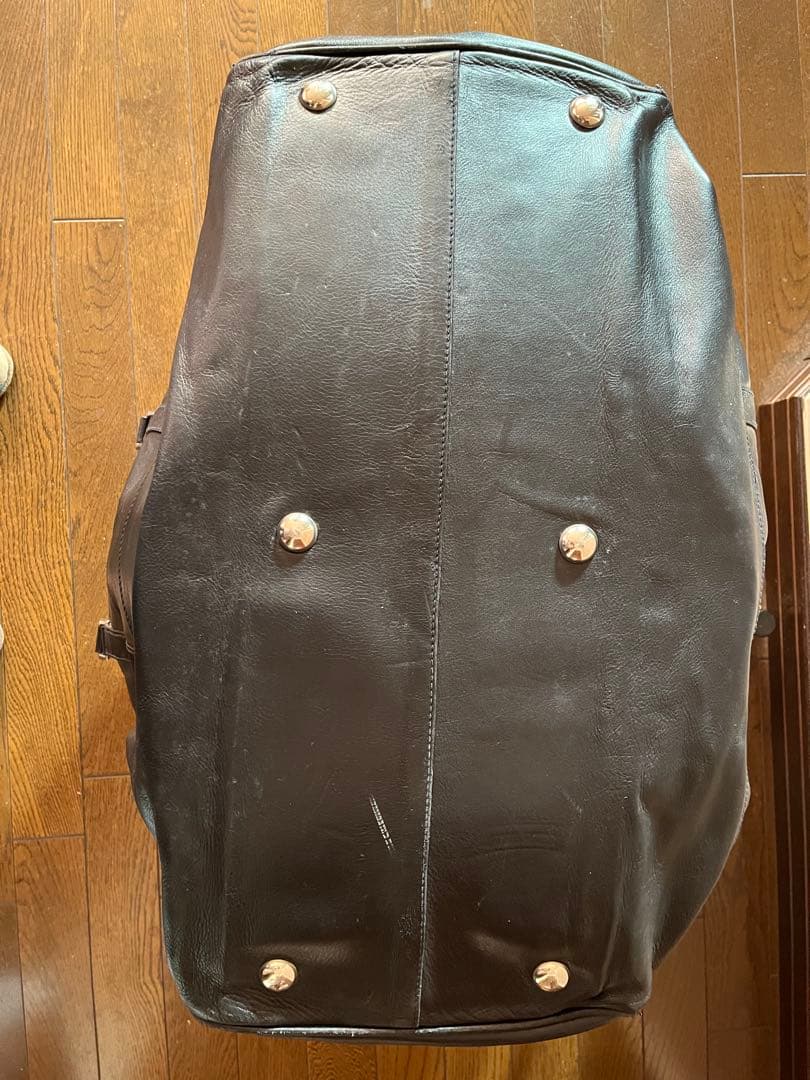 PRADA ボストンバッグ ブラック レザー