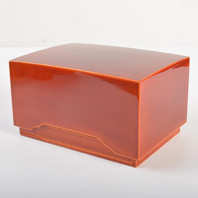 茶道具　飛騨春慶塗　茶箱　茶器揃　茶碗　棗など　五点　一式　共箱　D　R7433