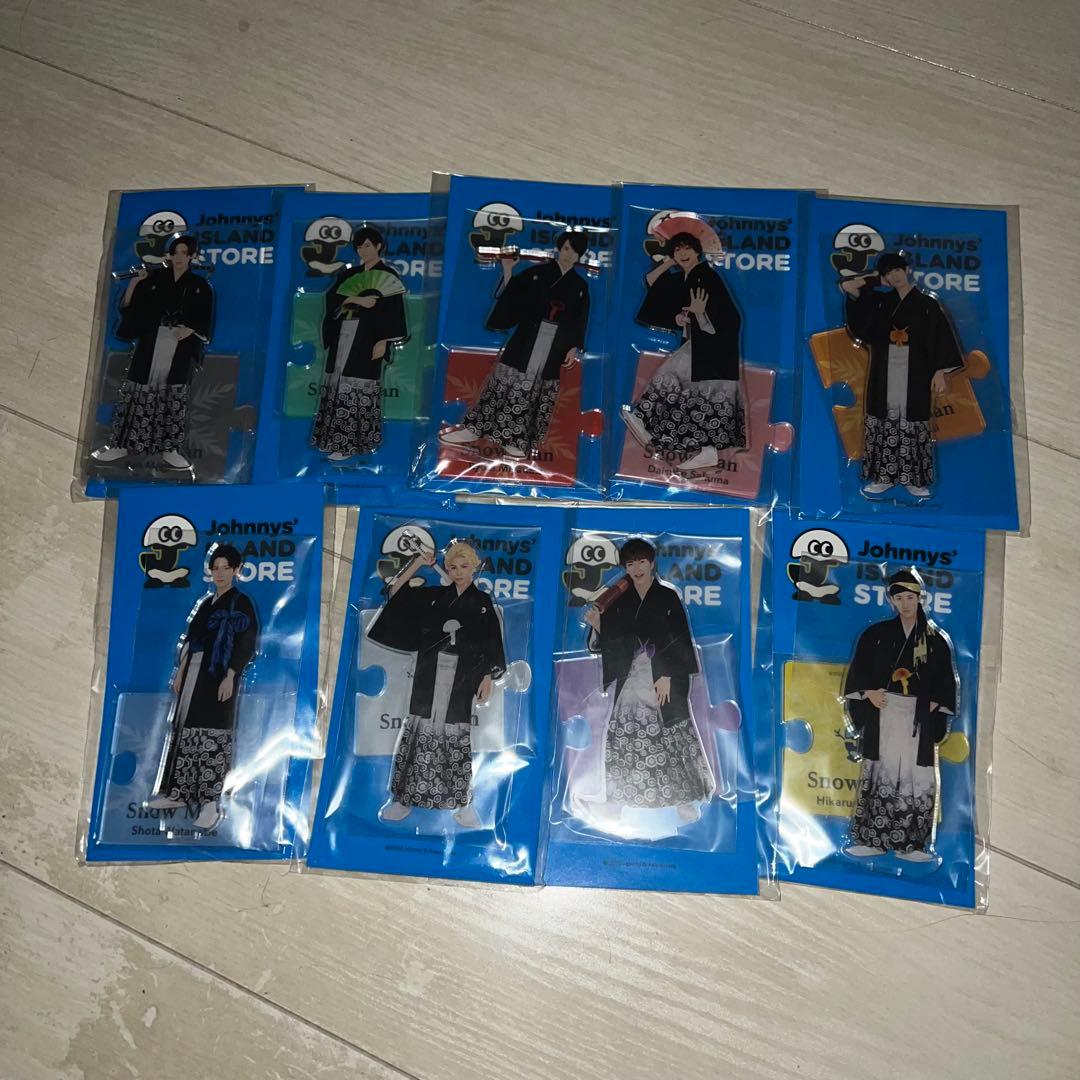  Man アクリルスタンド Ⅱ スノーマン アクスタ 袴