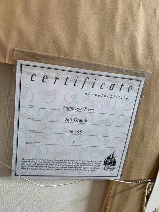 ホーンテッドマンション　絵　アート　ディズニー　レア　限定 ディズニーランド