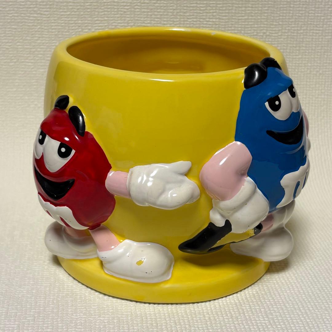 m&m's エムアンドエムズ キャンディボウル フィギュア 陶器 容器
