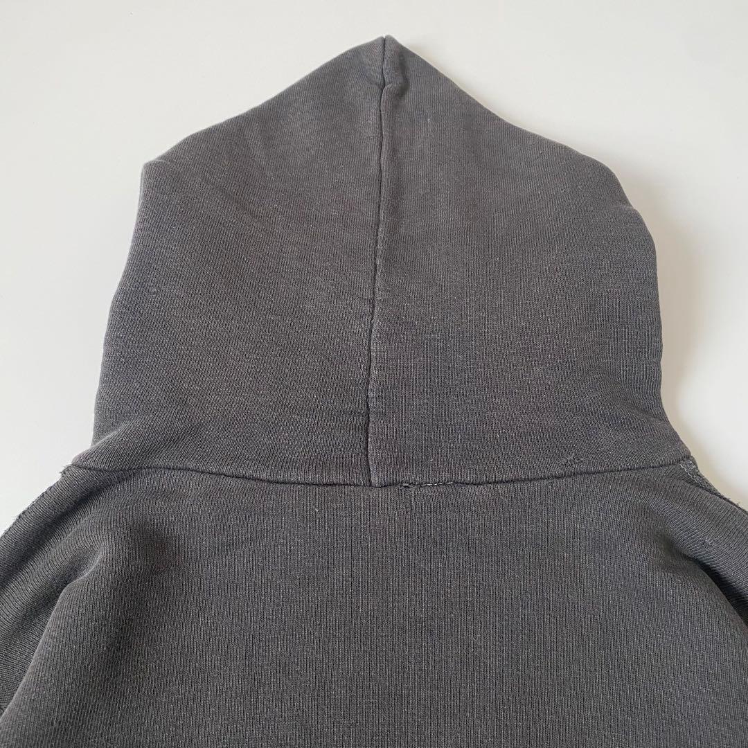 50-60s ヴィンテージスウェットフーディ フェードブラック