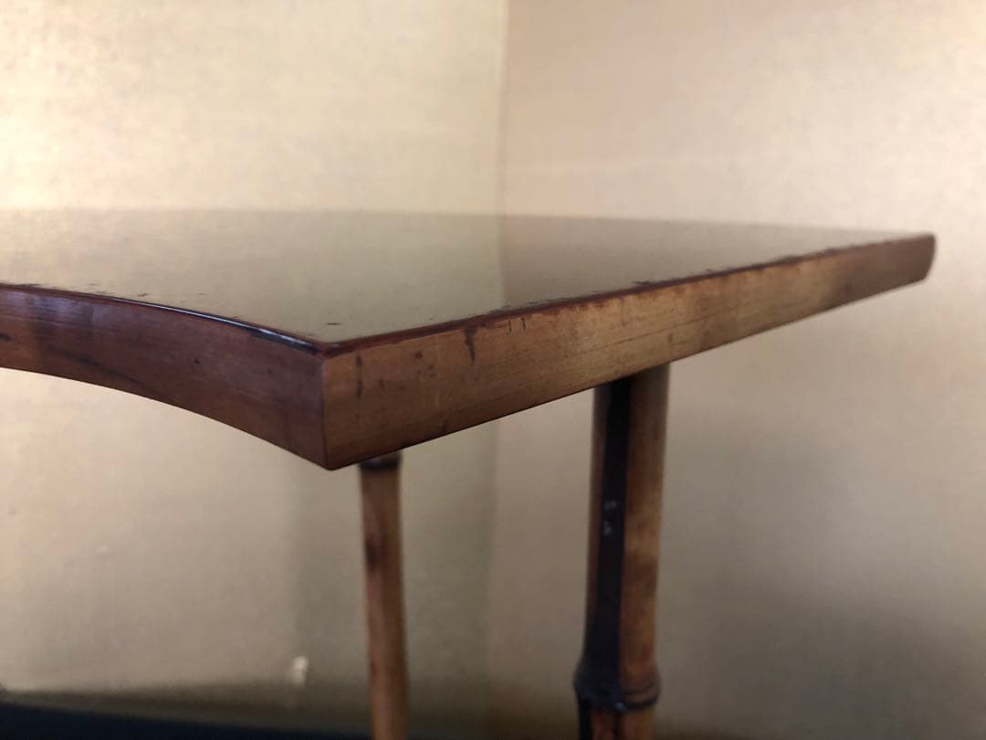 《R》茶道具 而妙斎好写 扇面棚 組立式 塗師川瀬表完 共箱 260121き6