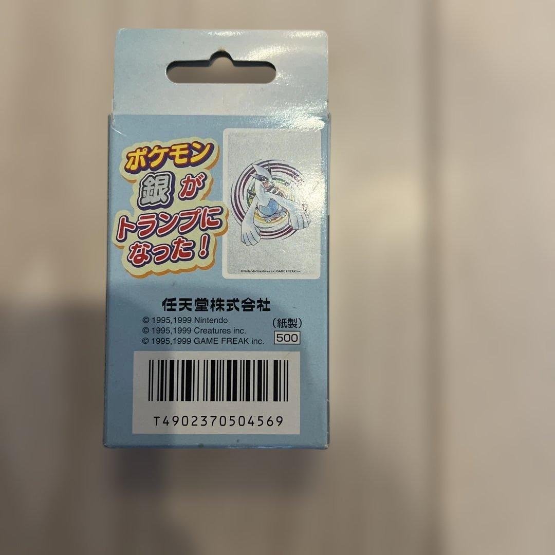 ポケモントランプ銀　ルギア　Nintendo　平成初期　おもちゃ　希少　カード
