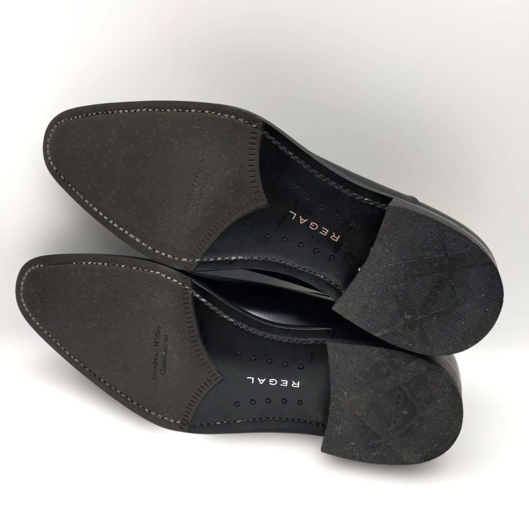 【極美品】REGAL リーガル 315R ストレートチップ 黒 25cm